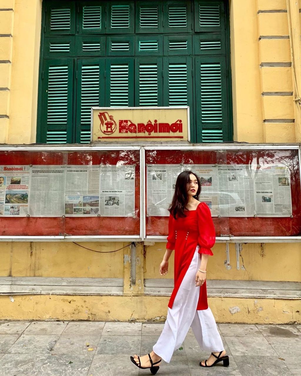 địa điểm check-in với tà áo dài truyền thống ở Hà Nội 