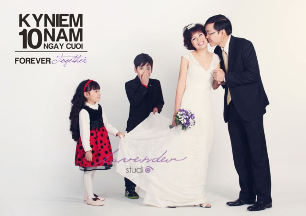Phong cách chụp ảnh gia đình kiểu Hàn Quốc
